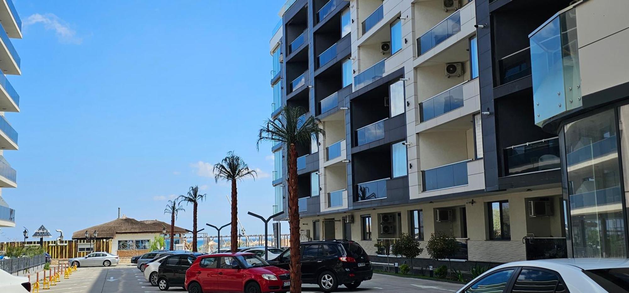 Luxury Aparthotel Promenada In Building Stefan Prima Linie La Mare Năvodari Eksteriør bilde