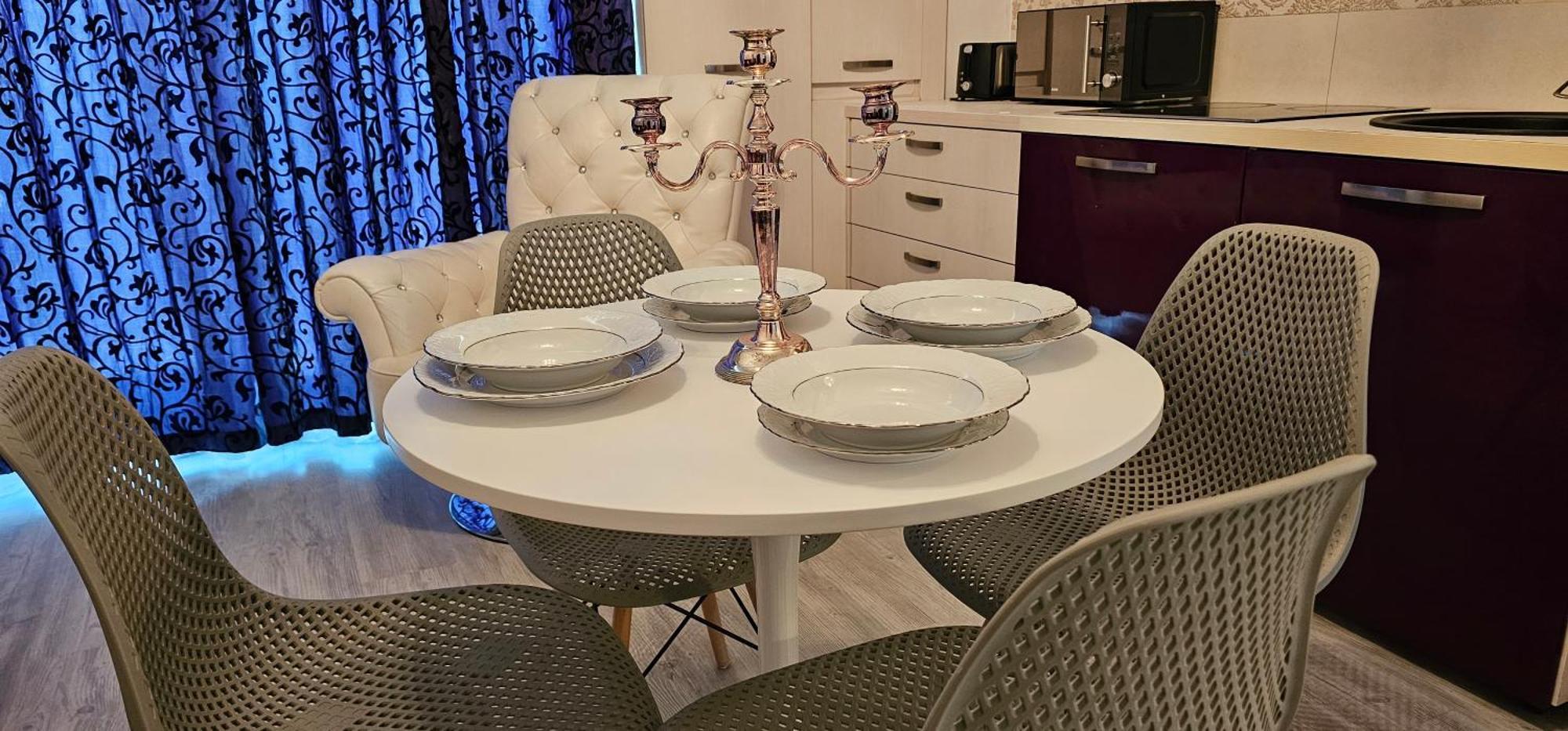 Luxury Aparthotel Promenada In Building Stefan Prima Linie La Mare Năvodari Eksteriør bilde